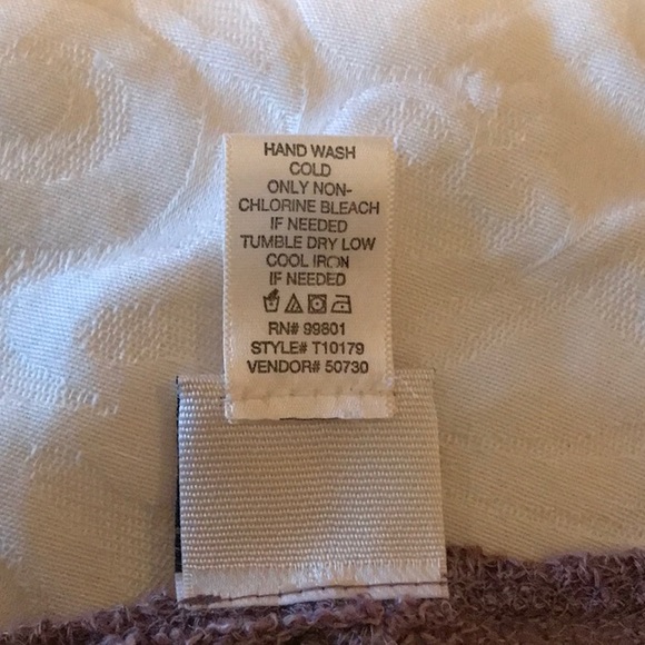 Light Woven Sweater with Dolman Sleeves - Plum - medium, comfy, sheer weave - Picture 4 of 5